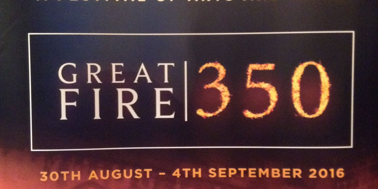 Comemorarea a 350 de ani de la marele foc al Londrei din 1666