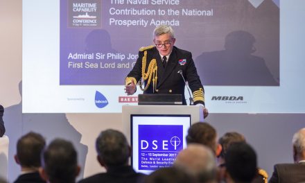Viitorul este acum pentru Marina Regală la Conferinţa de Capacitate Maritimă de la DSEI: “Operațiuni Autonome într-o Marină Digitală”