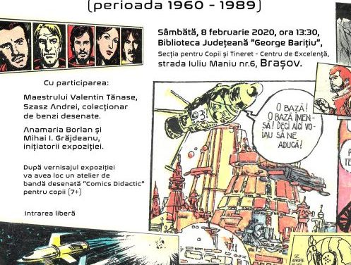 „Maeștri ai benzii desenate science – fiction românești”, perioada 1960-1989
