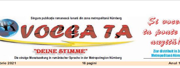 Lansarea publicaţiei ”Vocea ta” în zona metropolitană Nürnberg
