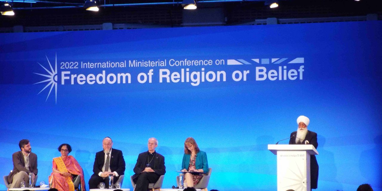 Conferinţa Internaţională Ministerială asupra Libertăţii Religiei sau Credinţei (FoRB)