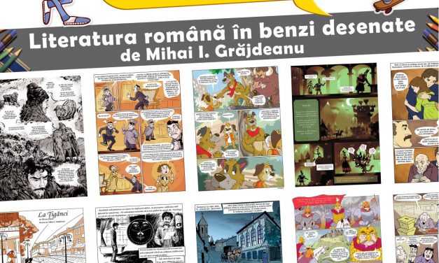Expoziția de autor “Comics Didactic literatura română în benzi desenate”s-a prelungit