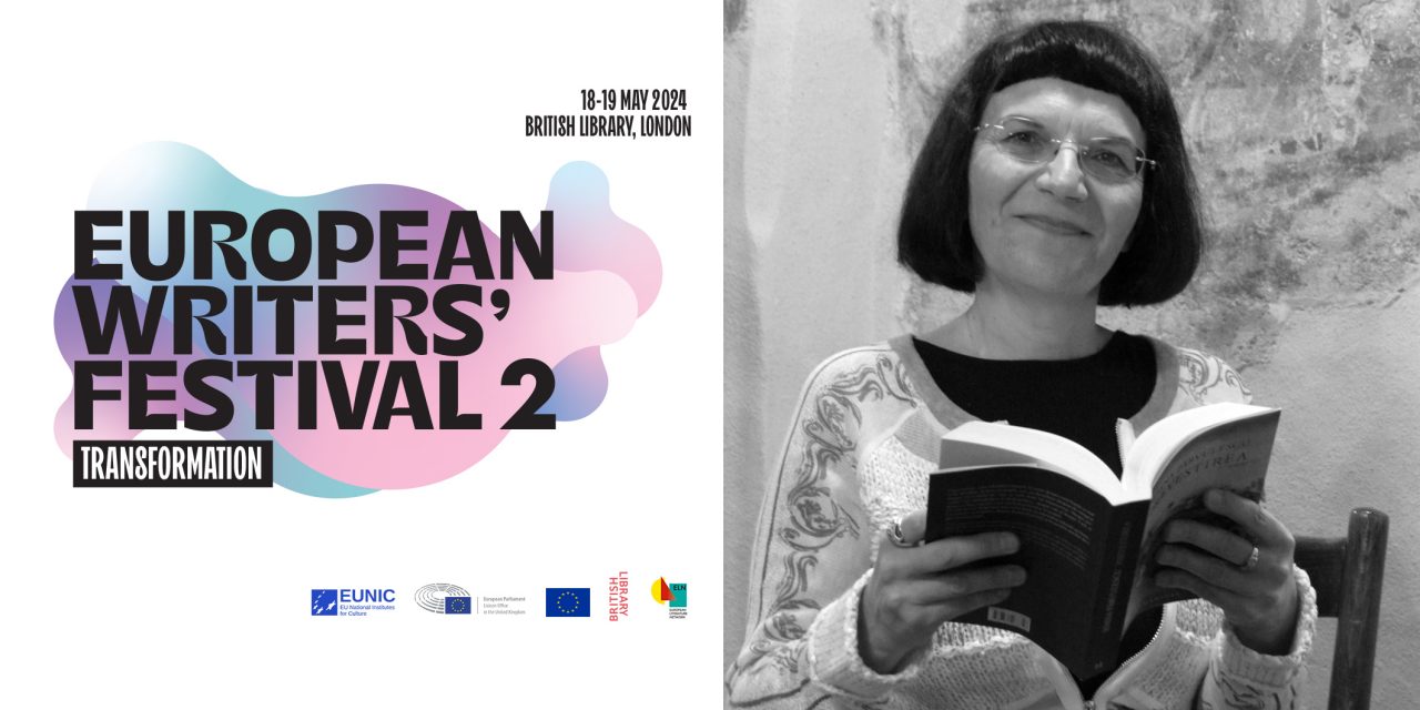 Scriitoarea Ioana Pârvulescu la European Writers Festival 2024 / Festivalul Scriitorilor Europeni 2024